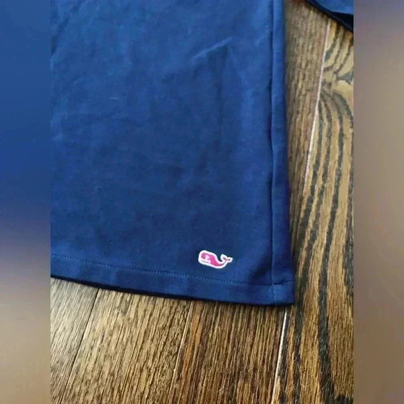 Vineyard Vines Girls M (10-12) Deep Navy Blue Long-Sleeve Tunic Dress - VGUC! - Picture 4 of 11